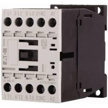 dilm9-01(110v50hz,120v60hz)   3P 4Kw Contactor AC-3 9A 1NC (110V AC)
