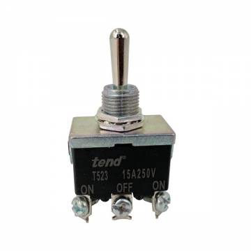 sw-t523b   T/Switch O/F/O (DPDT) 15A 250V 6Pin
