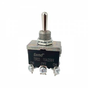 sw-t5r23b   T/Switch (O)/F/(O) (DPDT) 15A 250V 6Pin
