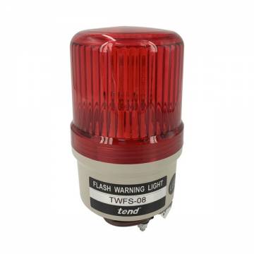 twfs-08l2r   Flash LED Ø80mm 220VAC Alm - Red
