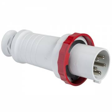 81395   PK Plug 3P+N+E 6h (Red) 125A 380-415V IP67