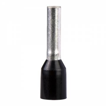 dz5ce015  Cable End 1.5mm -Black (100/pkt)