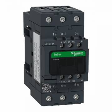 lc1d40ar7   CT 3P 18.5Kw AC-3 40A NO+NC 440VAC