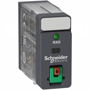 rxg22p7   RXG Relay LED 2C/O 5A 230VAC