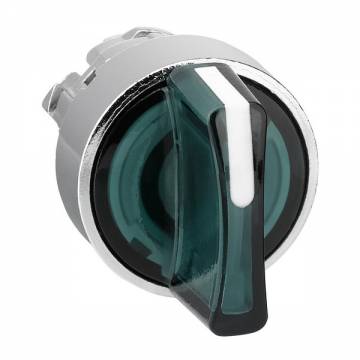 zb4bk1333   ZB4 3-pos ISW LED Head (Green)