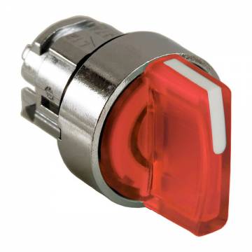zb4bk1343   ZB4 3-pos ISW LED Head (Red)
