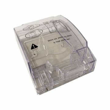 213tr   Switch Socket Clear Cover Box 1G (Clear)